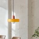Axyaa Retro Glass Pendant Lamp LED Modern Design for Dining Room Bedroom Living Room