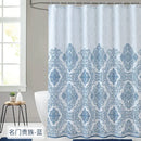 Axyaa Waterproof Shower Curtain - Polyester Bathroom Door Curtain with Thickened Cloth