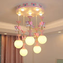 Axyaa Modern Minimalist Kids Room Pendant Light for High-end Bedroom Decor