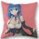 Axyaa Cotton Linen Square Decorative Pillowcase Pillow Covers Cases for Home Decor