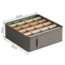 Axyaa Foldable Underwear Storage Box Drawer Organiser
