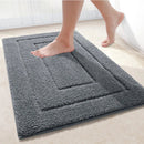 Axyaa Soft Velveteen Microfibre Bathroom Mats: Super Absorbent, Non-slip, Quick Dry Cats Home Decor Mats