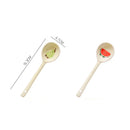 Axyaa Kawaii Fruit Ceramic Soup Spoon | Hand-painted Korean Tableware