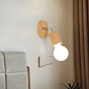 Axyaa Nordic Wooden Ceiling Light - Adjustable Single & Three Head Fixtures