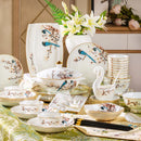 Axya 70-Piece Modern European Bone Tableware Set & Cutlery Collection