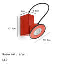 Axyaa Retro Magnet Wall Lamp: Bedroom, Corridor, Children's Room Lighting