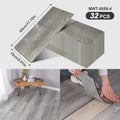 Axyaa Wood Grain Self-Adhesive Floor Strips: Peelable & Sticky for Living Room, Bedroom