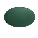 Axyaa Oval Leather Placemat 10PCS - Orange Waterproof Dining Table Mat Home Kitchen