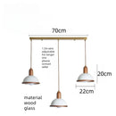 Axyaa Wabi Sabi Wooden Pendant Light for Bedroom, Restaurant, and Bar
