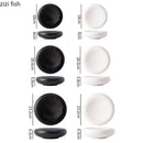 Axyaa Ceramic Dining Plate Set for Molecular Cuisine and Fine Dining
