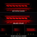 Axyaa LED Rear Bumper Reflector Lights for Nissan X-trail Rogue Qashqai Leaf Pathfinder