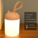 Axyaa LED Night Light USB Lamp Human Touch Control Bedroom Bedside Lighting