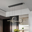 Axyaa Modern Chandelier Pendant for Dining Room - Indoor Hanging Ceiling Lamp