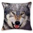Axyaa Wolf Animal Decor Pillowcases for Sofa and Bedroom