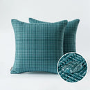 Axyaa 45x45cm Christmas Red Waterproof Pillowcase Farmhouse Cushion Covers