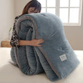 Axyaa Double-Sided Milk Fleece Winter Quilt Core - Thickened & Warm