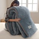 Axyaa Double-Sided Milk Fleece Winter Quilt Core - Thickened & Warm