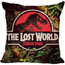 Axyaa Jurassic Park Dinosaur Print Throw Pillow Cover - Home Decor Pillow Case
