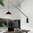 Axyaa Industrial Style Fishing Wall Light for Restaurant Living Room