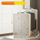 Stainless Steel cutting board for kitchen by Axyaa for mildew-proof and antibacterial use