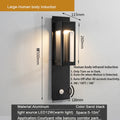 Axyaa Outdoor LED Wall Light Motion Sensor Waterproof Sconce Luminaire