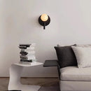 Axyaa Marble Spotlight Wall Lamp - Nordic Italian Minimalist Bedroom Desk Light