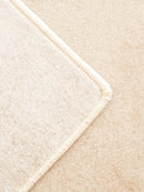 Axyaa Plaid Square Geometric Large Area Carpet - Cream Checkerboard Minimalist Rug