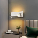 Axyaa Wireless Charging Bedside Sconce Lamp USB Modern Spotlight Fixture