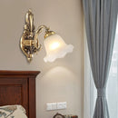 Axyaa Retro LED Copper Double Head Wall Lamp for Living Room and Bar