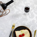 Luxury Lace Patchwork Tablecloth by Axyaa for Dining & Kitchen Decor