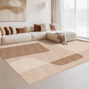 Axyaa Retro Style Large Area Rug, Soft Fluffy Living Room Bedroom Carpet