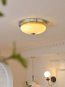 Axyaa Modern Glass Ceiling Lamps for Bedroom, Living Room, Study - Art Deco Design