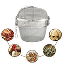Axyaa Stainless Steel Tea Infuser Teapot Strainer Herbal Filter Tea Accessories