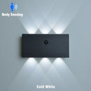 Axyaa Rechargeable LED Motion Sensor Wall Lamp with High Brightness for Home Decorating