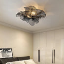 Axyaa Petal Ceiling Light: High-end Italian Design Chandelier for Elegant Living Rooms