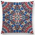 Axyaa Boho Paisley Floral Navajo Geometric Fantasy Pillowcase Suite.