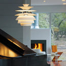 Axya Snowball Pendant Light: Modern Nordic Design Chandelier for Living Room Decor