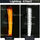 Axyaa LED Daytime Running Light White DRL Yellow Turn Signal for Toyota Prius