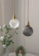 Modern Minimalist LED Glass Ceiling Chandelier by Axyaa