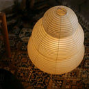 Axyaa Noguchi Table Lamp White Rice Paper Desk Light for Bedroom Living Room