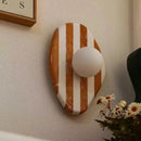 Axyaa Modern Marble Wall Lamp Striped Light for Bedroom Living Room Interior