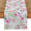 Axyaa Floral Table Runner for Kitchen Dining Decor