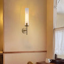 Axyaa Copper Glass Wall Light E27 for Bedroom Parlor Aisle Bathroom Sconce
