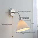 Axyaa Crystal Iron LED Wall Light with Rotate Feature