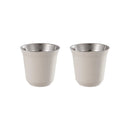 Axyaa Double Wall Espresso Tumbler Glasses Set
