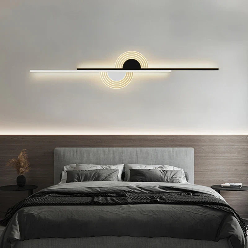 Nordic Acrylic LED Wall Light by Axyaa: Stylish Bedside & Living Room Decor