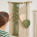 Axyaa Macrame Wall Decor Boho Chic Nursery Room Aesthetic Art Gallery Wall Gift