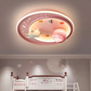 Axya Astronaut Astros Planet Ceiling Light for Child Room - Bedroom Lamp