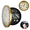 Axyaa Vintage Wall Clock Hidden Safe Large Secret Security Box for Valuables
