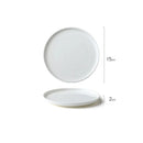 Axyaa Ceramic Dinner Plates: Creative Round Tableware for Pasta, Steak, Sushi & Snacks
